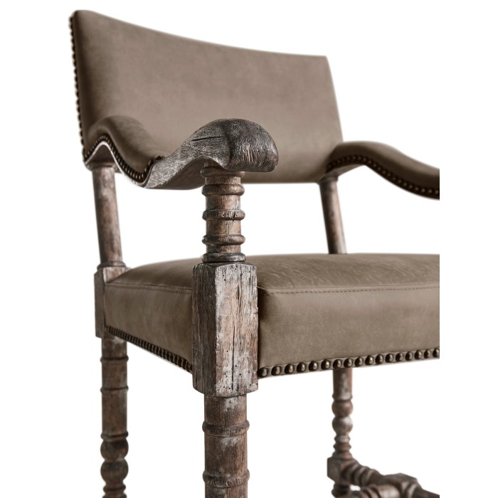 Caldera Oscura Leather Arm Chair