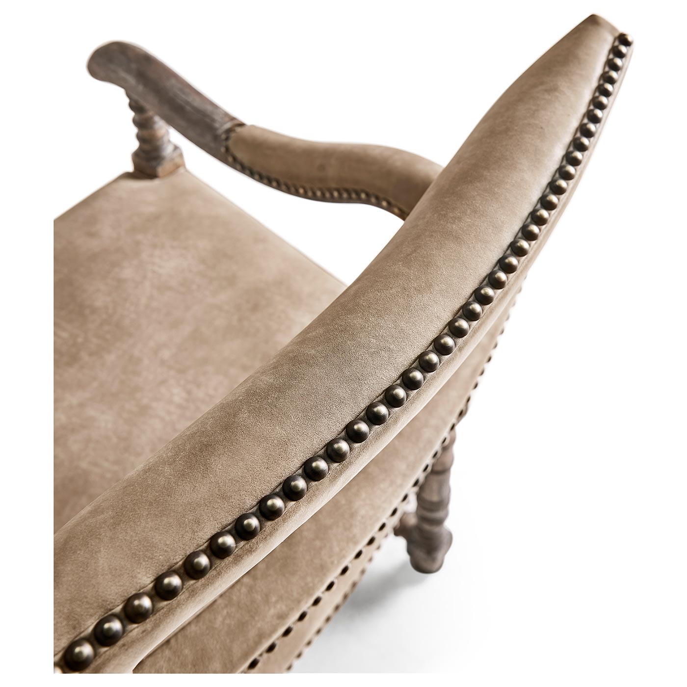 Caldera Oscura Leather Arm Chair