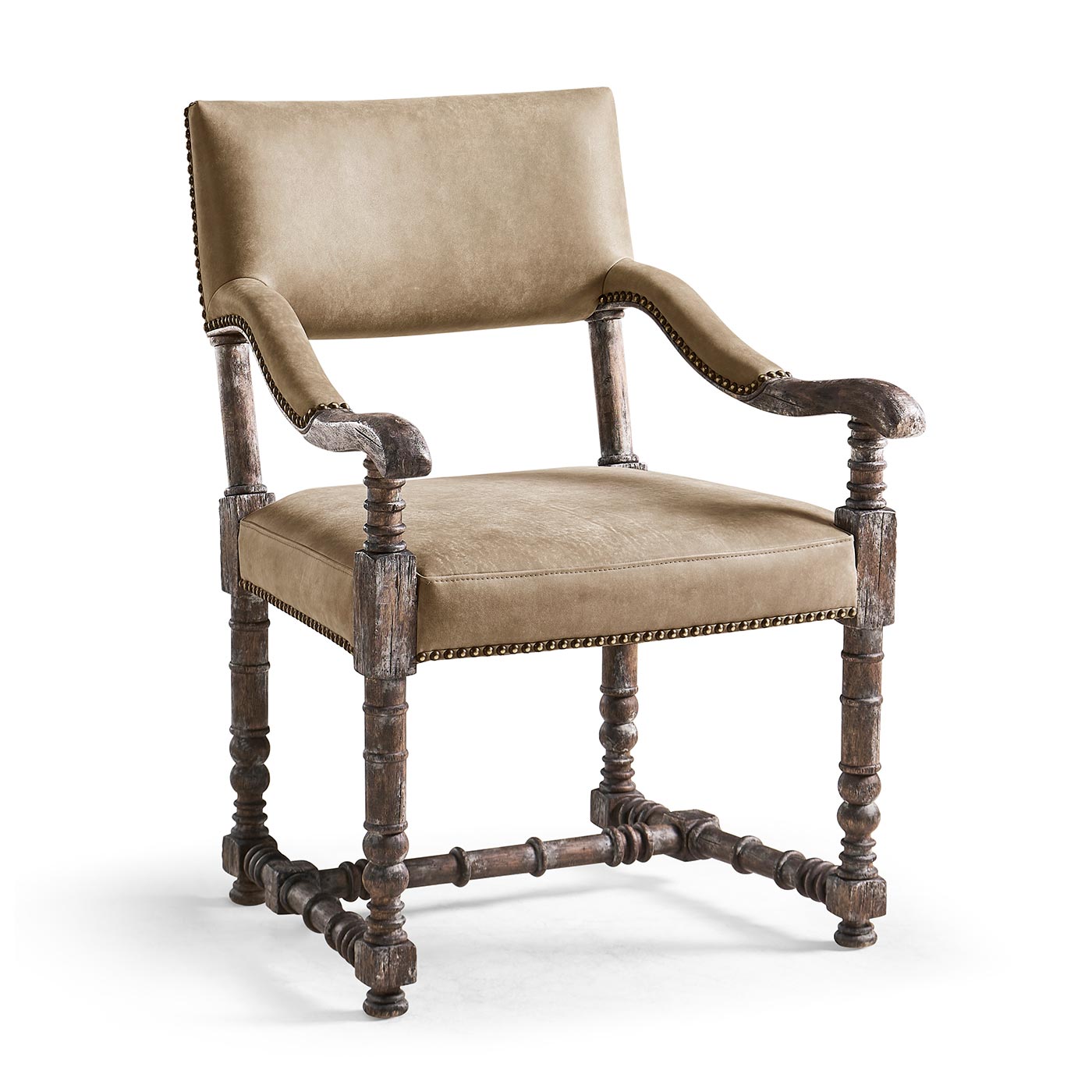 Caldera Oscura Leather Arm Chair