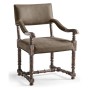 Caldera Oscura Leather Arm Chair