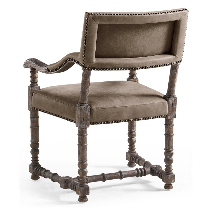 Caldera Oscura Leather Arm Chair