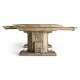 Caldera Pedestal-Base Cocktail Table