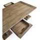 Caldera Pedestal-Base Cocktail Table