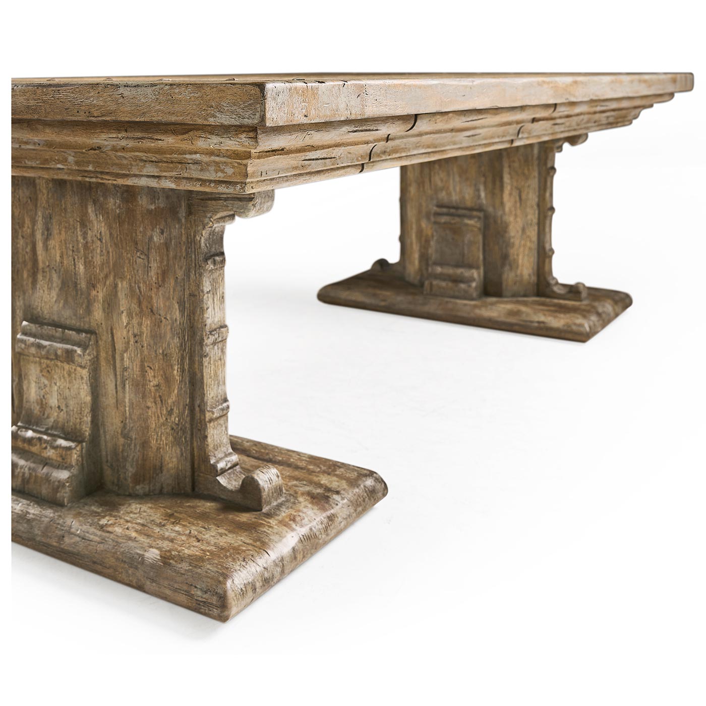 Caldera Pedestal-Base Cocktail Table