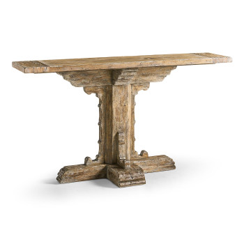 Caldera Pedestal-Base Console Table