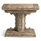 Caldera Pedestal-Base Side Table