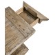 Caldera Pedestal-Base Side Table