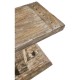 Caldera Pedestal-Base Side Table