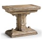 Caldera Pedestal-Base Side Table