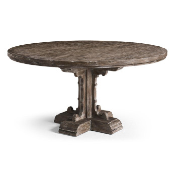 Caldera Oscura Round Dining Table 60
