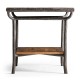 Forge Iron Square End Table