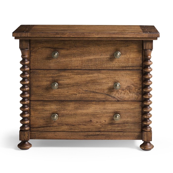 Tamarisk 3 Drawer Nightstand