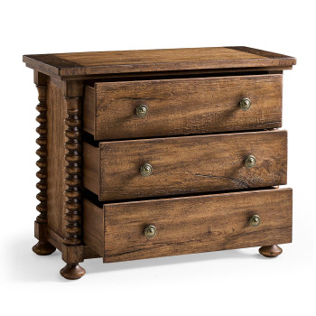 Tamarisk 3 Drawer Nightstand