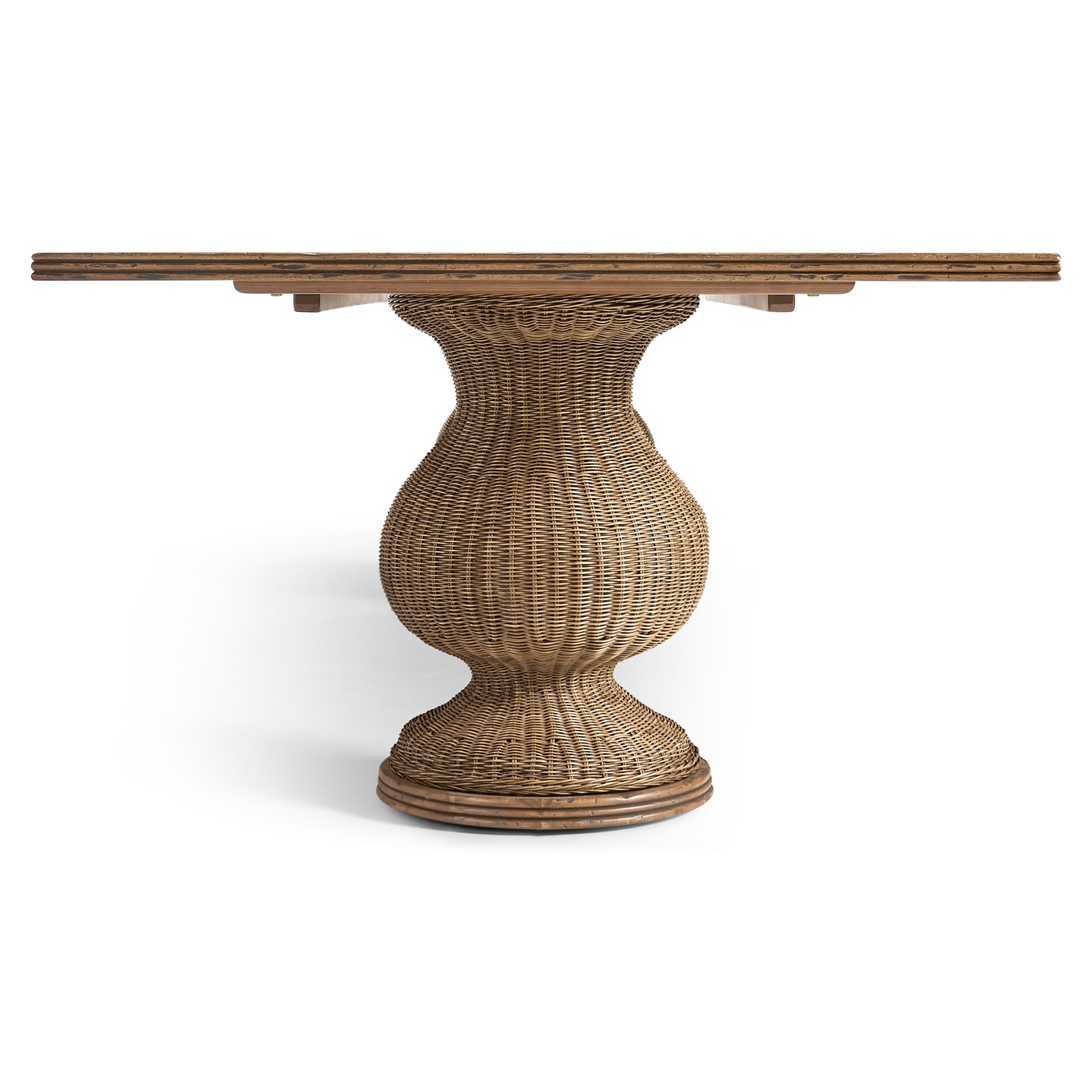 Palm Court Rattan Dining Table 120"
