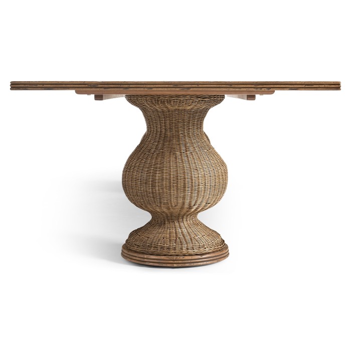Palm Court Rattan Dining Table 120