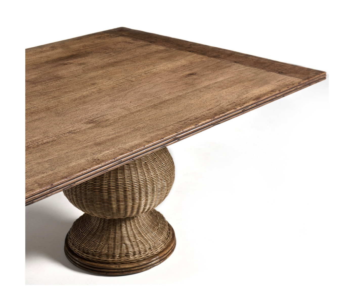 Palm Court Rattan Dining Table 120