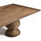 Palm Court Rattan Dining Table 120