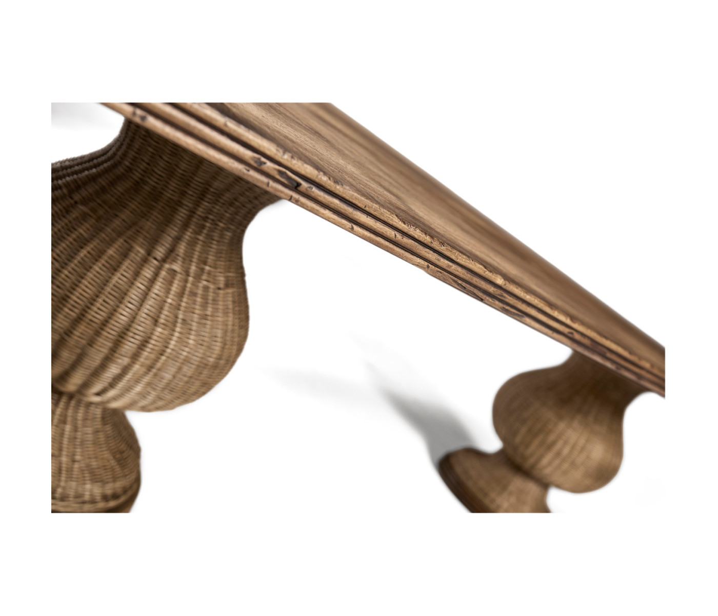 Palm Court Rattan Dining Table 120