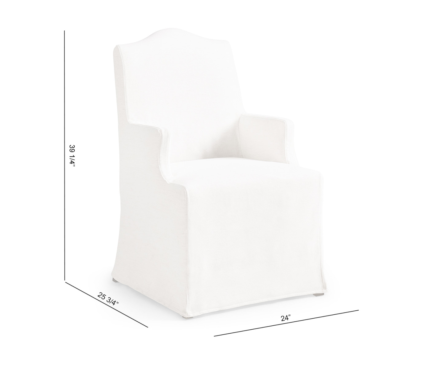 Palm Court Slip Cover Arm Chair