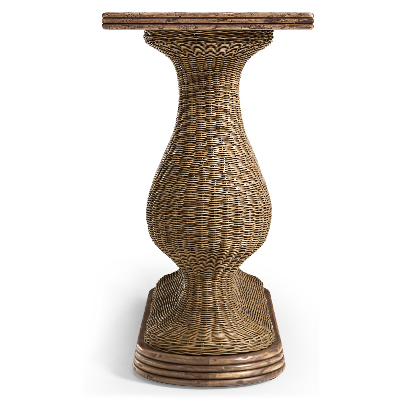 Palm Court Rattan Console Table