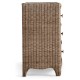 Palm Court Rattan Bow Front Chest