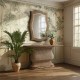Palm Court Haven Rattan Wall Mirror