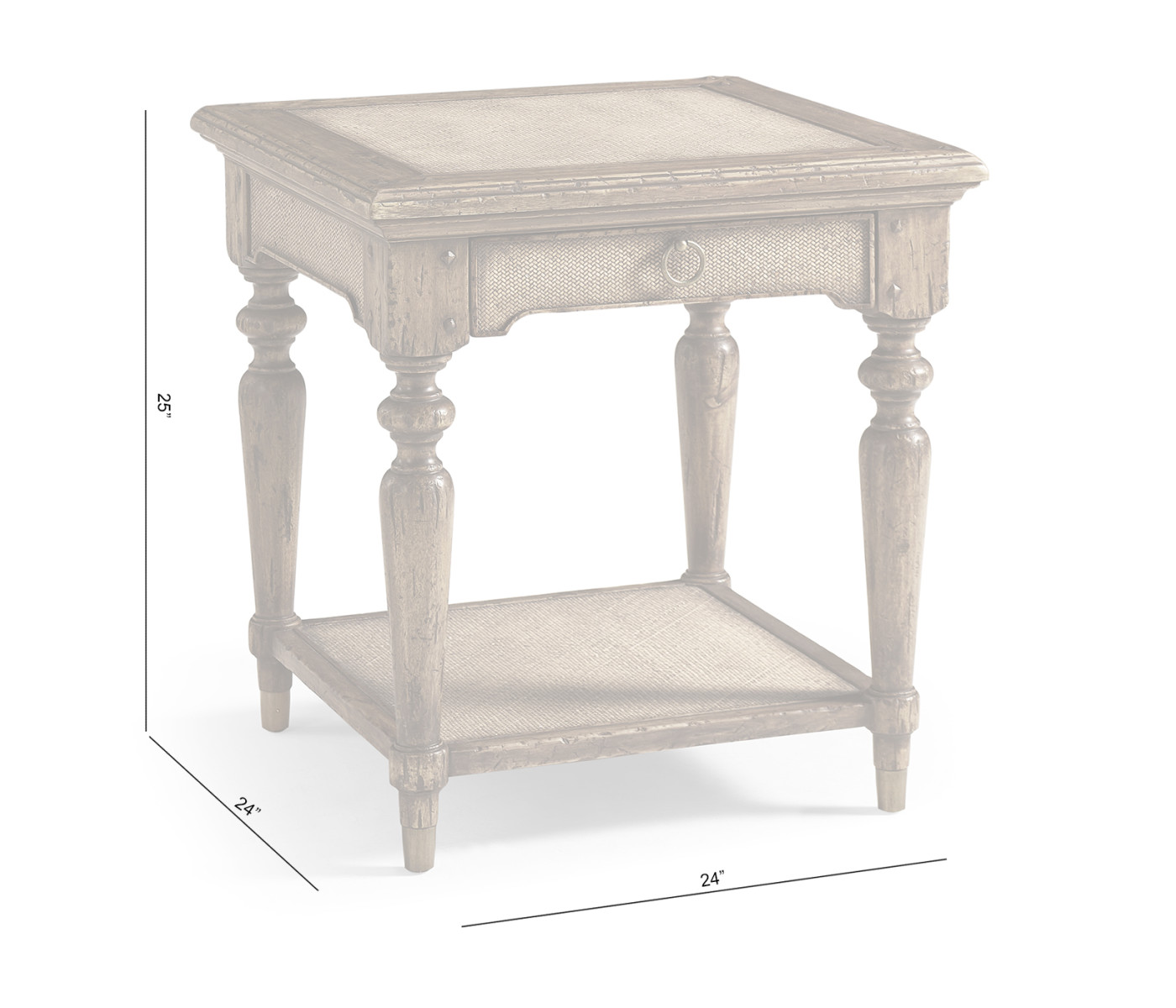 Palm Court Balmond End Table