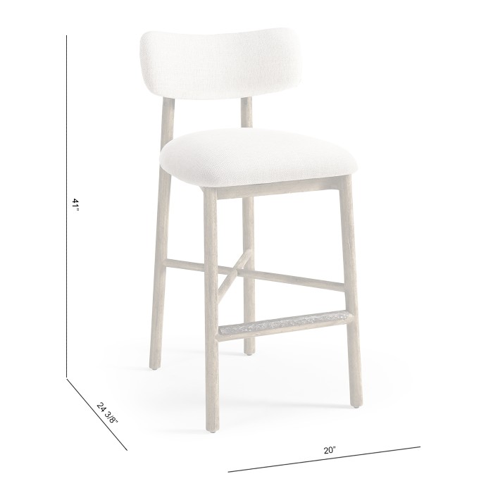 Stone Ridge Upholstered Bar Stool