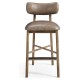 Stone Ridge Leather Bar Stool