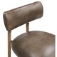 Stone Ridge Leather Bar Stool