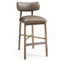 Stone Ridge Leather Bar Stool