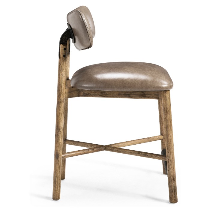 Stone Ridge Leather Counter Stool