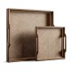 Palm Court Square Tray - Set of 2