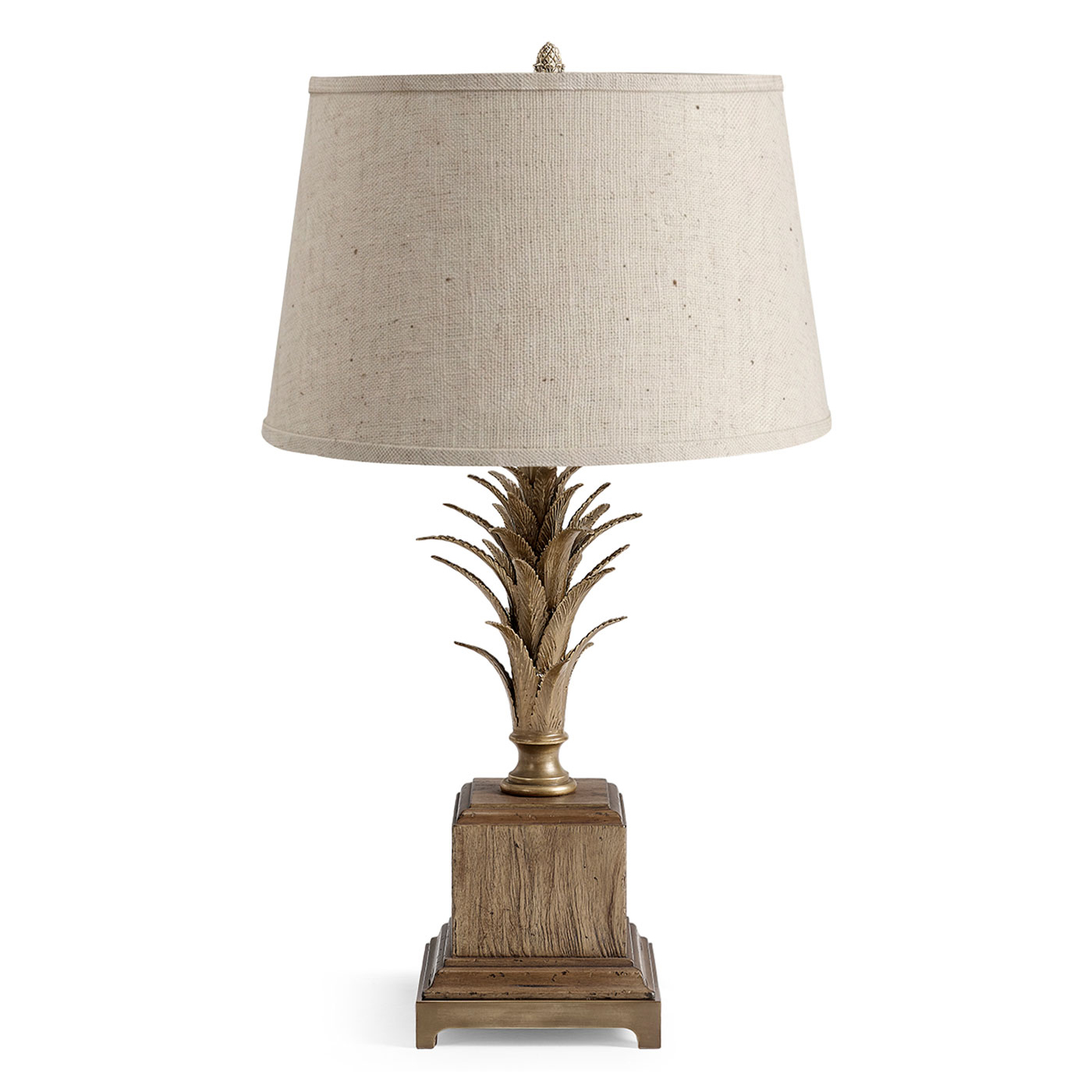 Palm Leaf Table Lamp