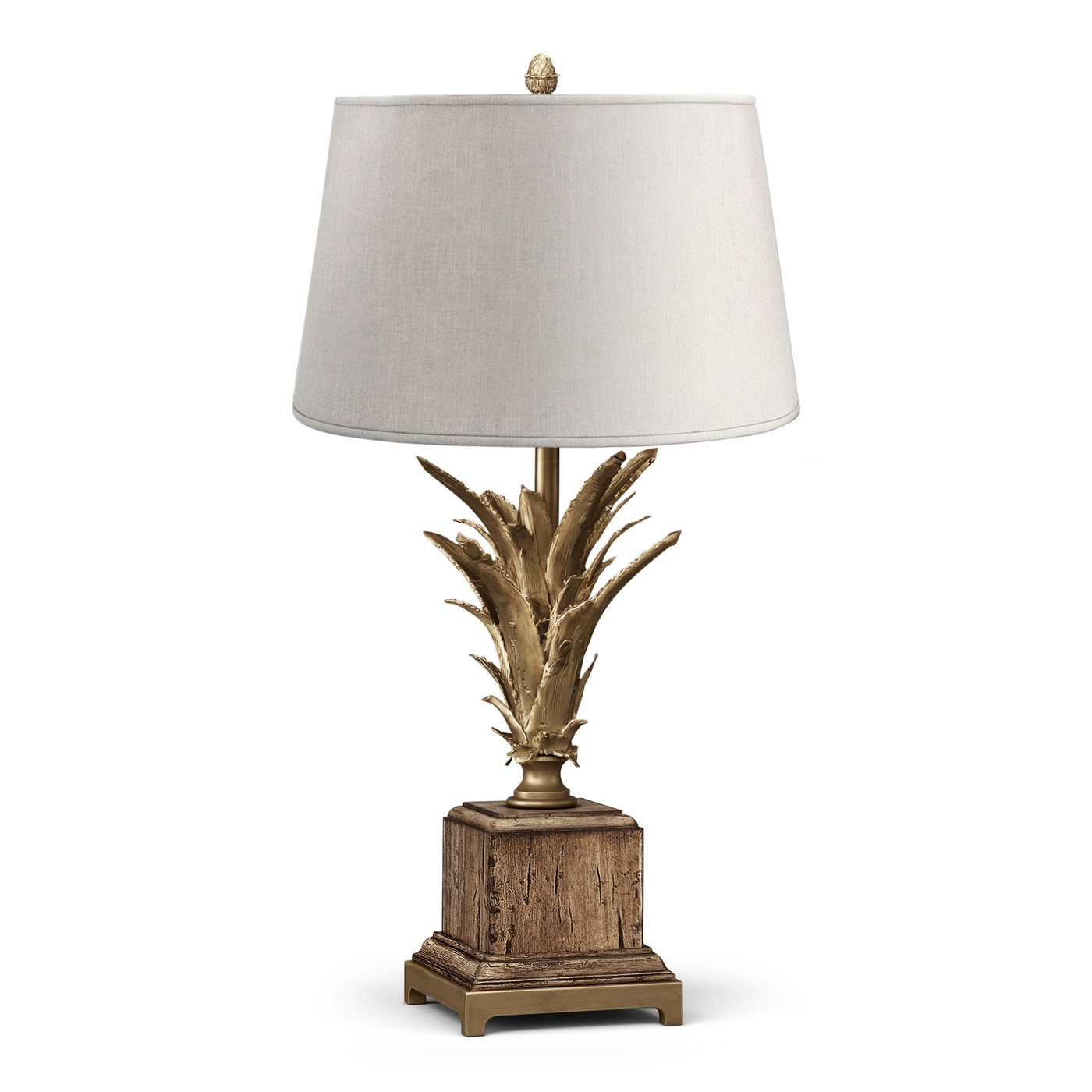 Palm Leaf Table Lamp