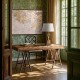 Palm Leaf Table Lamp