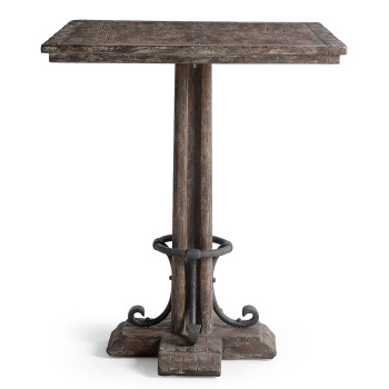 Caldera Oscura Square Bar Table