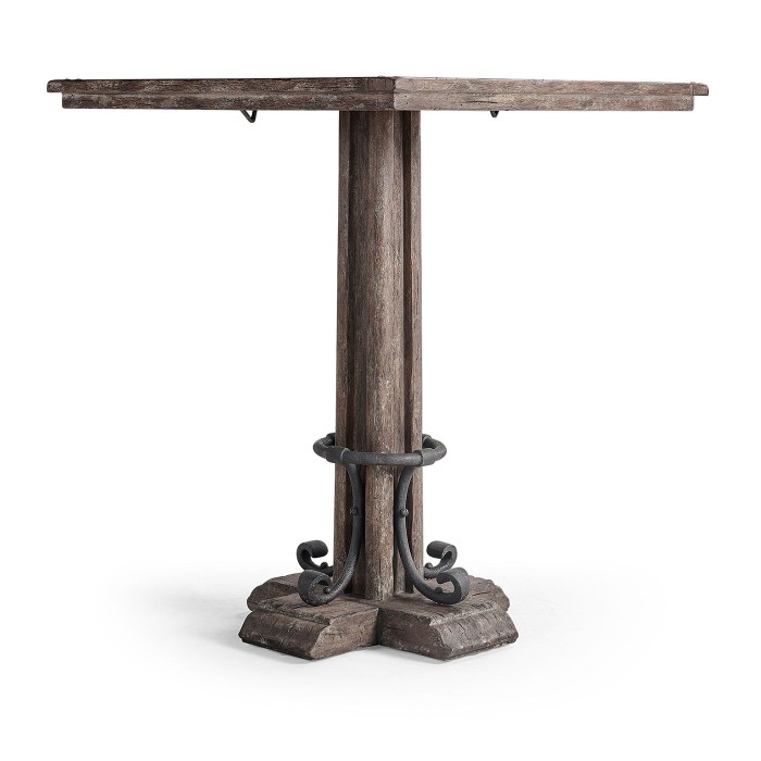 Caldera Oscura Square Bar Table