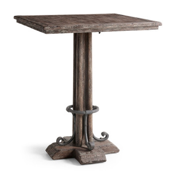 Caldera Oscura Square Bar Table