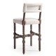 Caldera Oscura Upholstered Armless Bar Stool