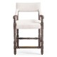 Caldera Osscura Upholstered Arm Chair Counter Stool