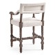 Caldera Osscura Upholstered Arm Chair Counter Stool