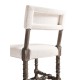 Caldera Oscura Upholstered Armless Counter Stool
