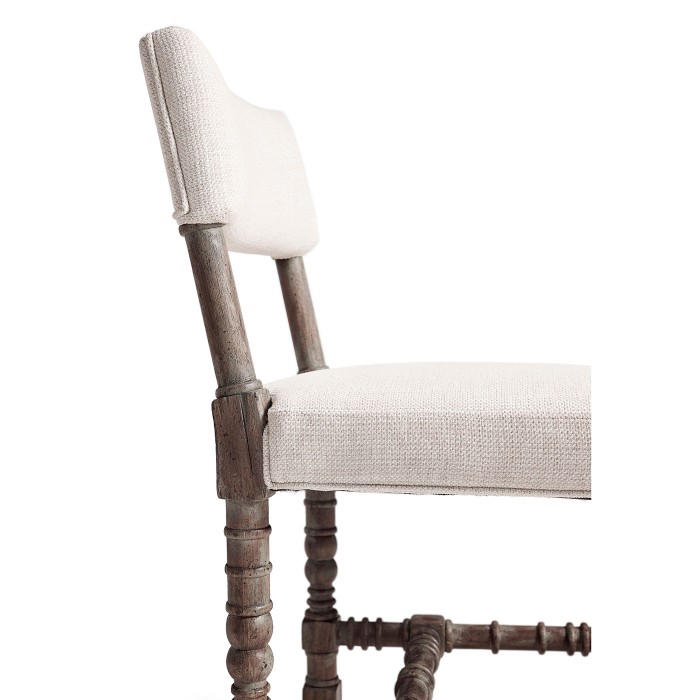 Caldera Oscura Upholstered Armless Counter Stool
