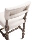 Caldera Oscura Upholstered Armless Counter Stool