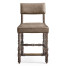 Caldera Oscura Leather Armless Counter Stool