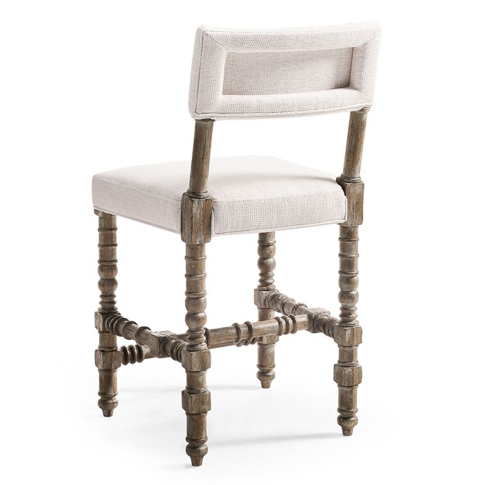 Caldera Light Upholstered Armless Counter Stool