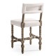 Caldera Light Upholstered Armless Counter Stool