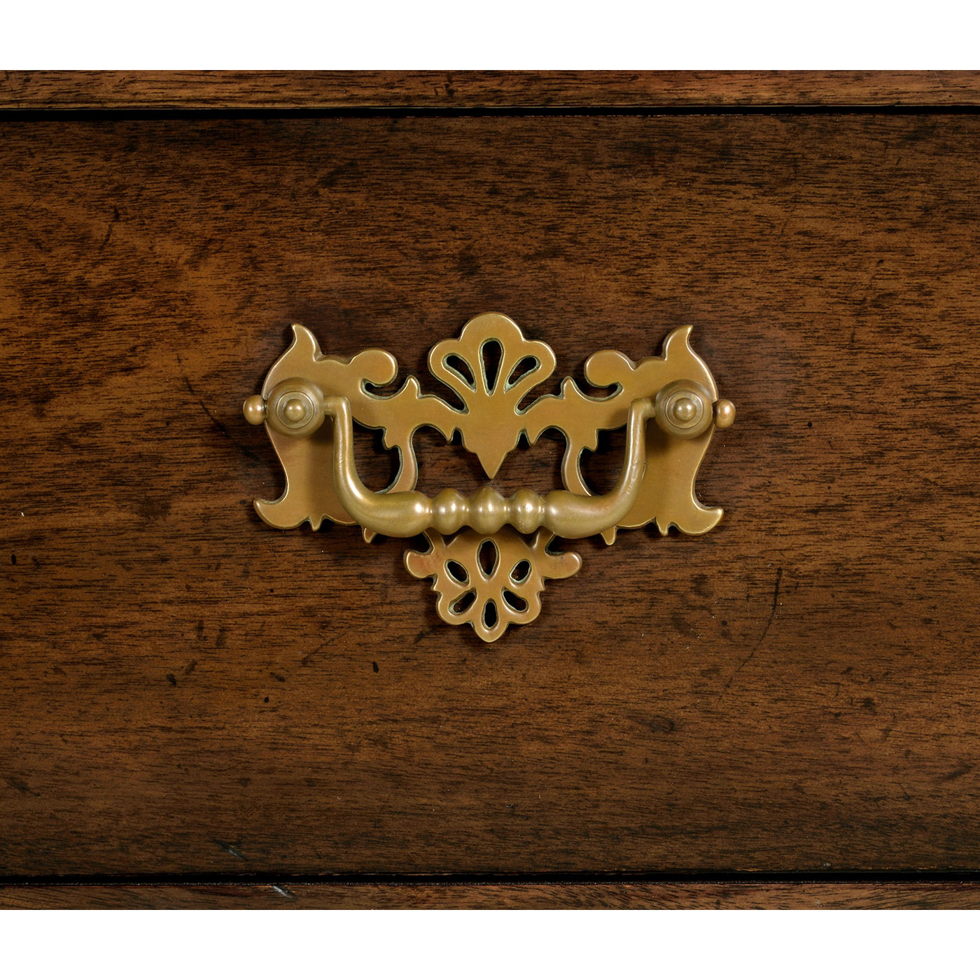 Bobbin turned walnut side table