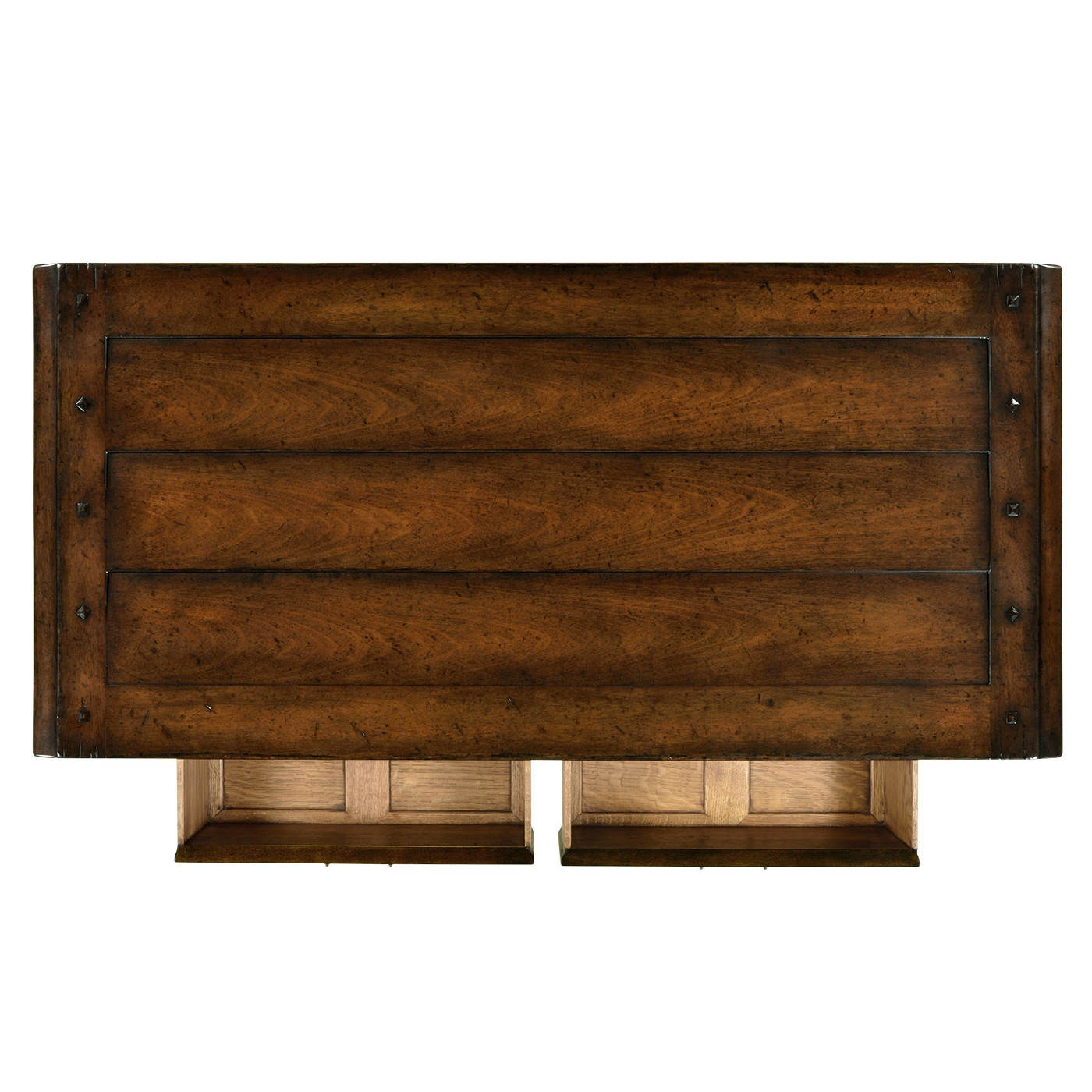 Bobbin turned walnut side table